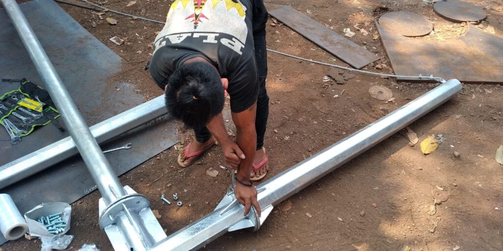 Jual Dan Pabrik Tiang PJU Oktagonal Ataupun Hexagonal Berkualitas Hub 081318282830
