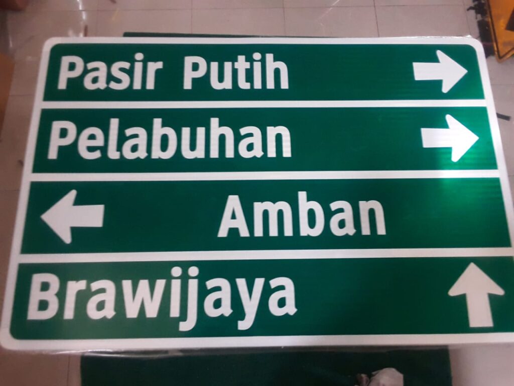 Pabrik Dan Jual Rambu Lalu Lintas Atau Rambu Petunjuk Jalan RPPJ Di Jakarta Hub 081318282830