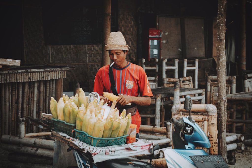 Vendor traffic light Indonesia